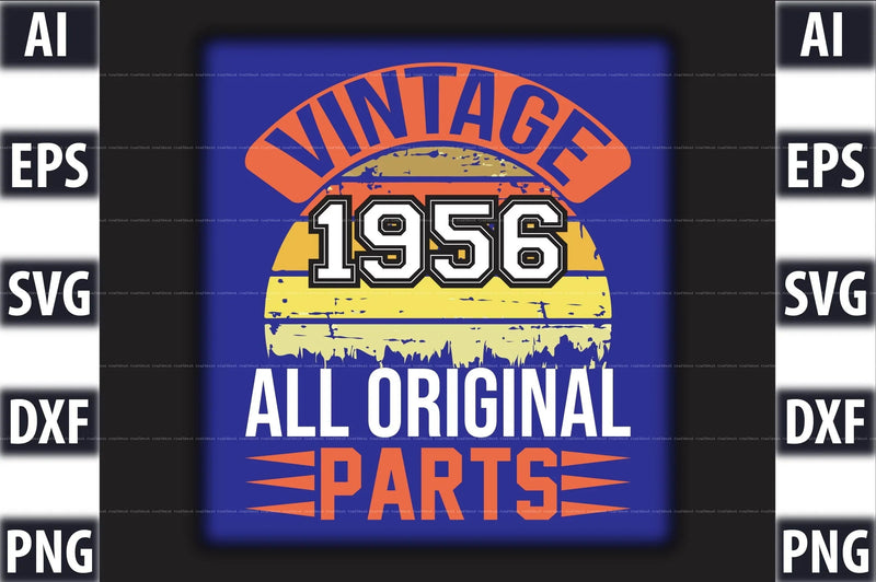 Vintage T-Shirt Design SVG Bundle 2 - CraftNest - Digital Crafting and Art