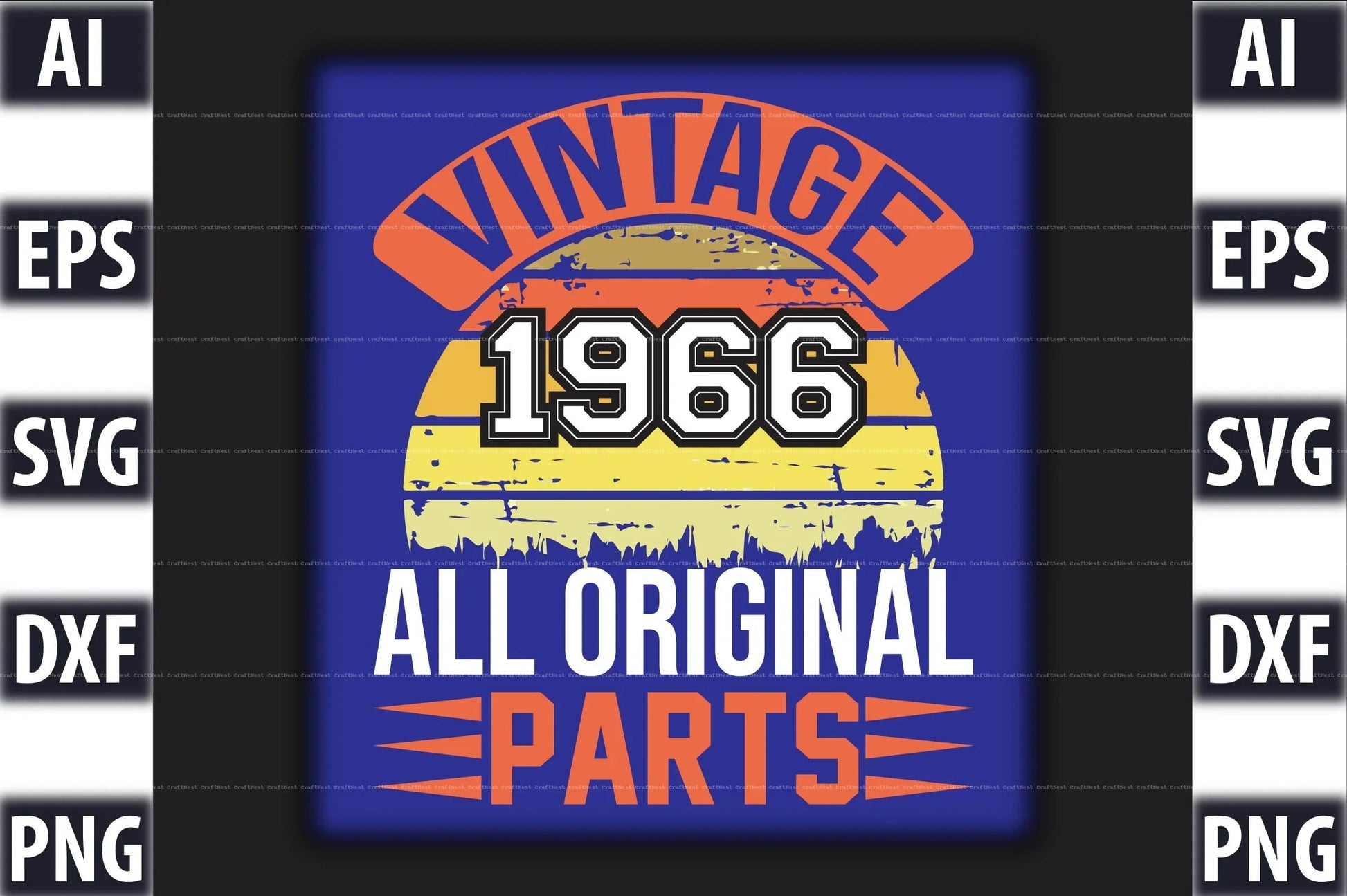 Vintage T-Shirt Design SVG Bundle 2 - CraftNest - Digital Crafting and Art