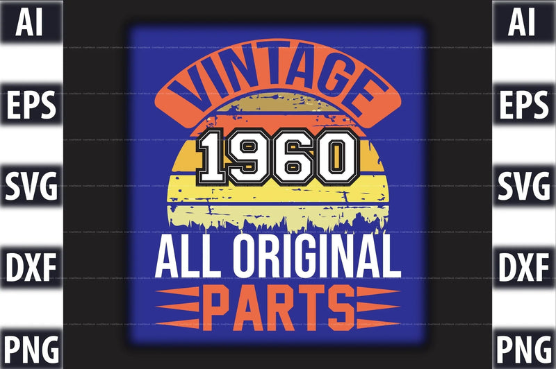 Vintage T-Shirt Design SVG Bundle 2 - CraftNest - Digital Crafting and Art