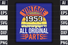 Vintage T-Shirt Design SVG Bundle 2 - CraftNest - Digital Crafting and Art