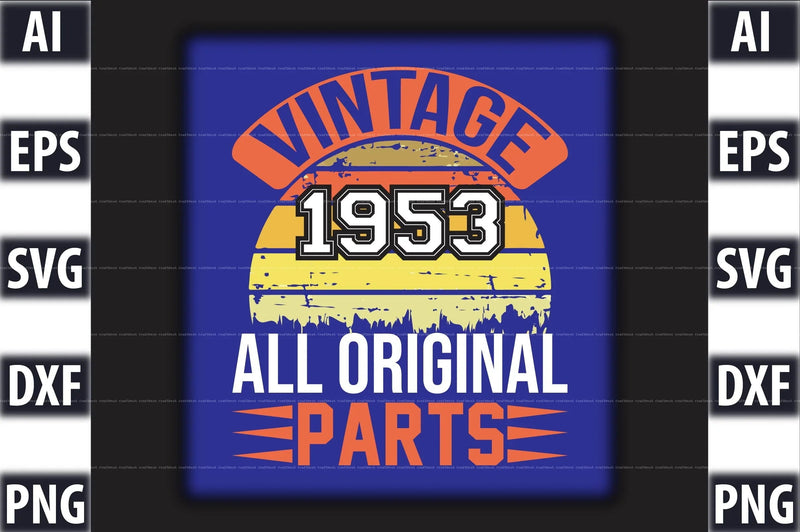 Vintage T-Shirt Design SVG Bundle 2 - CraftNest - Digital Crafting and Art