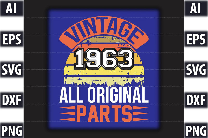 Vintage T-Shirt Design SVG Bundle 2 - CraftNest - Digital Crafting and Art