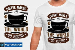 Coffee T-Shirt Design SVG Bundle 3 - CraftNest - Digital Crafting and Art