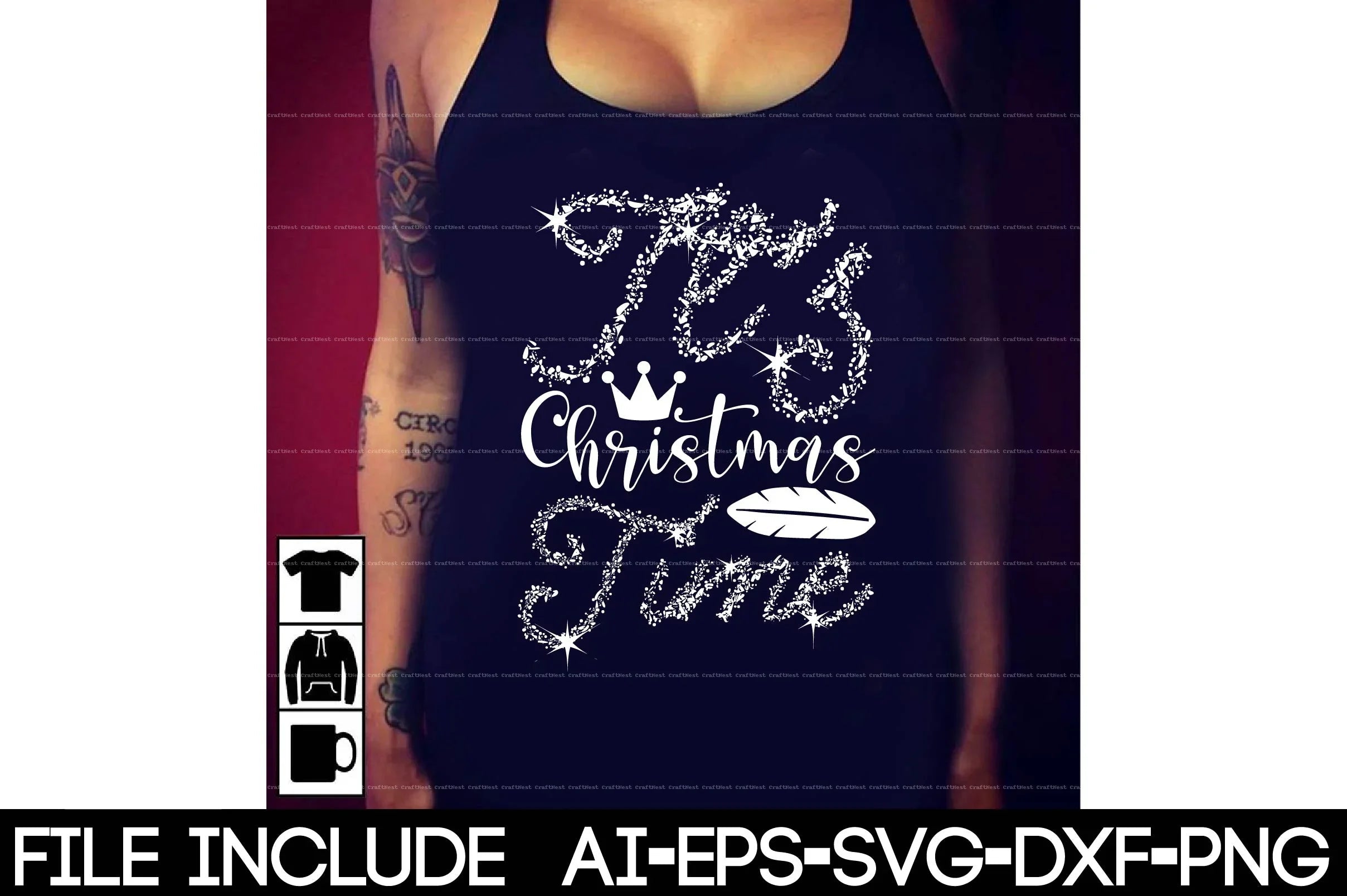 Christmas SVG Bundle 31 - CraftNest - Digital Crafting and Art