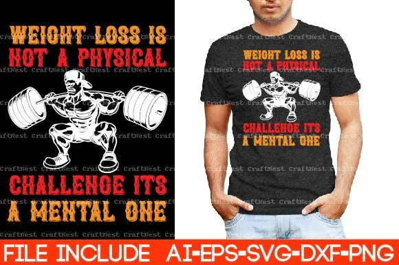 Gym T-Shirt SVG Bundle