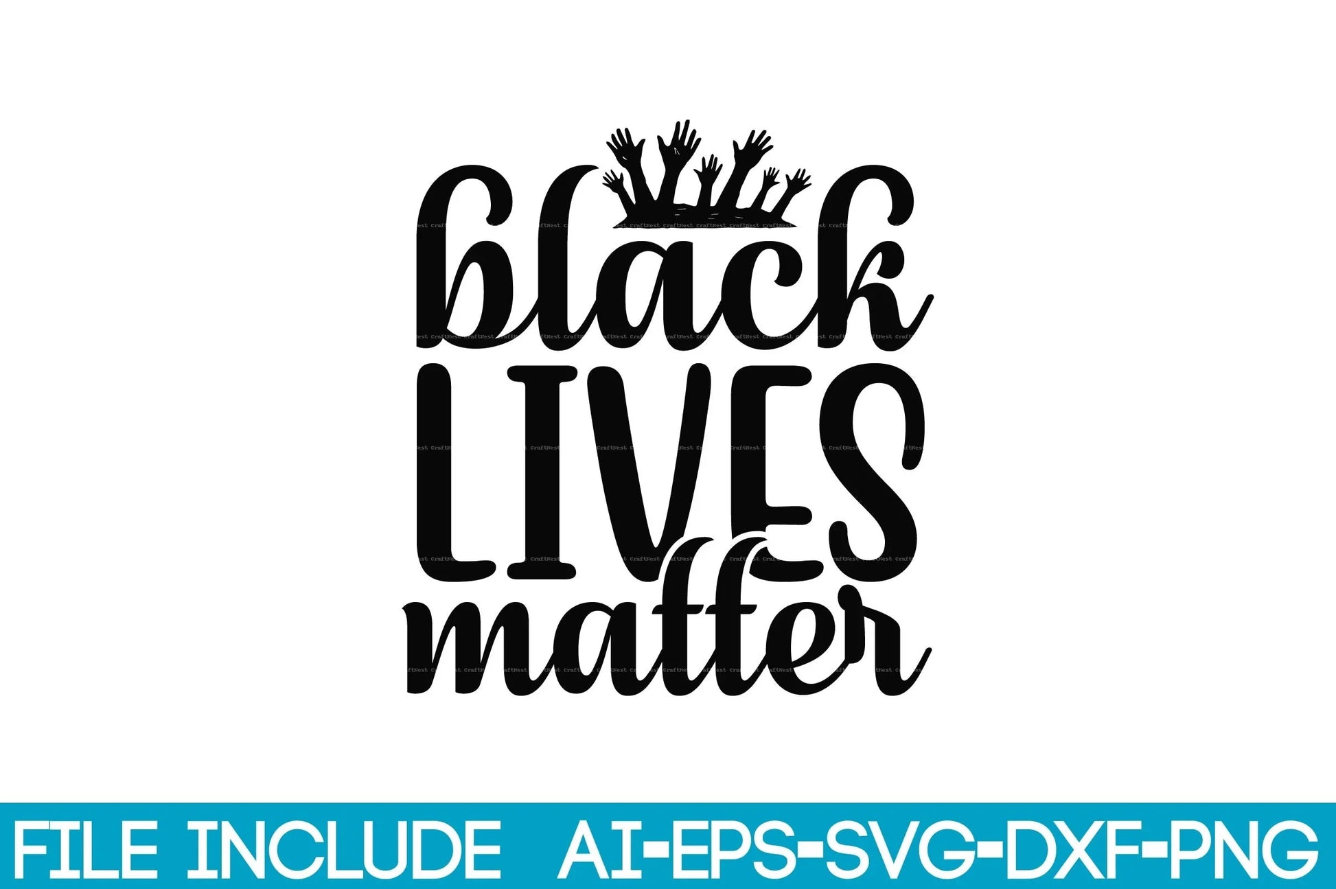 Black Lives Matter SVG Design Bundle - CraftNest - Digital Crafting and Art