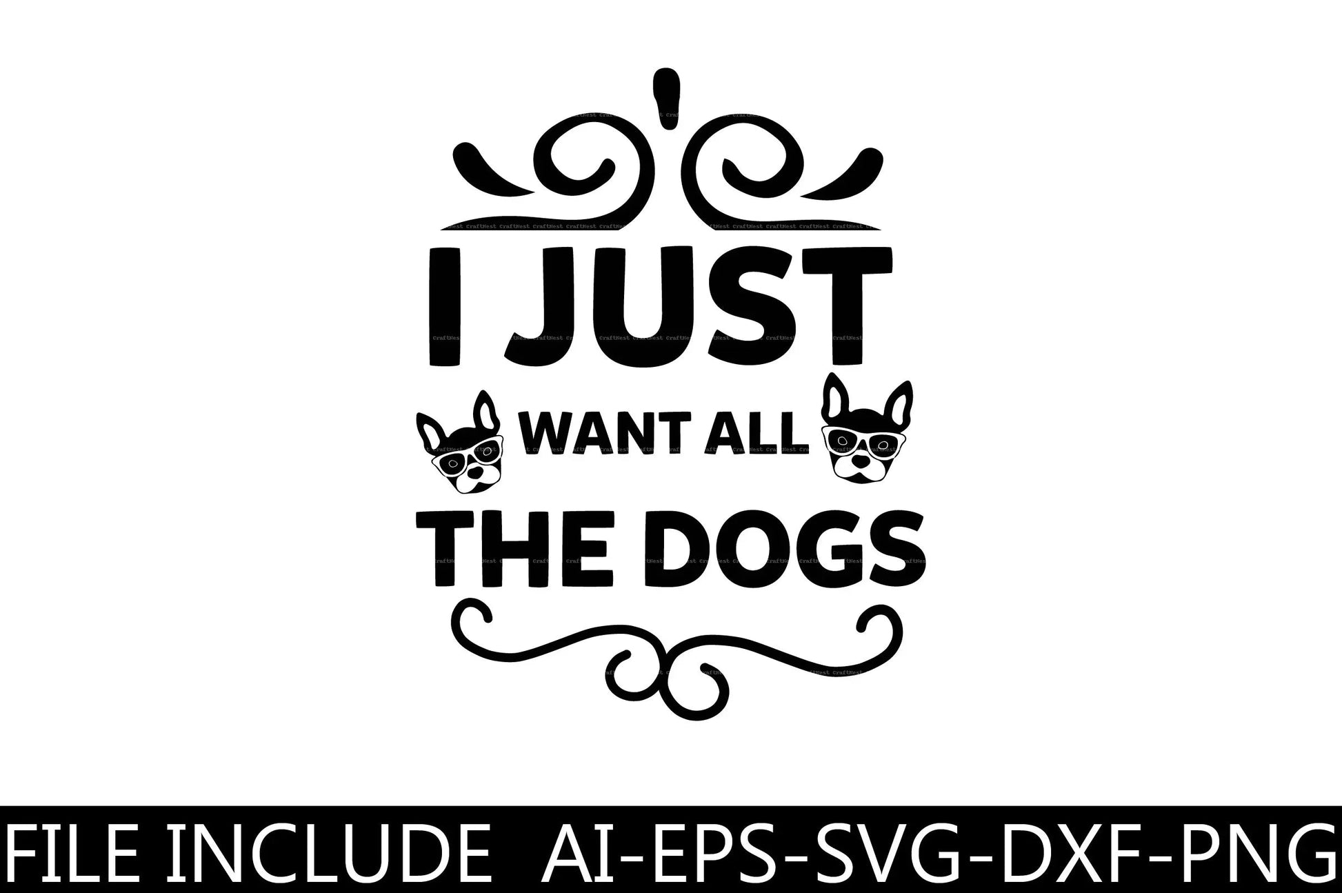 Dog Design SVG Bundle 2 - CraftNest - Digital Crafting and Art
