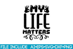 Black Lives Matter SVG Design Bundle - CraftNest - Digital Crafting and Art