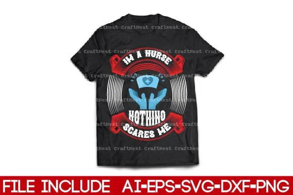 Nurse T-Shirt SVG Bundle - CraftNest - Digital Crafting and Art