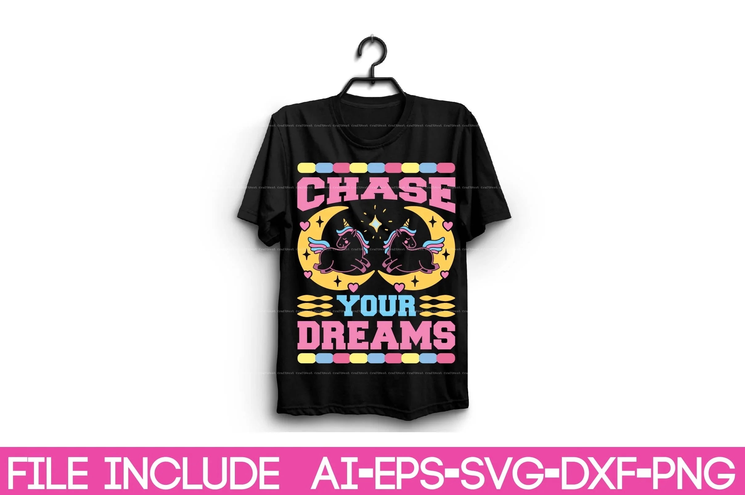 Unicorn T-Shirt Design SVG Bundle