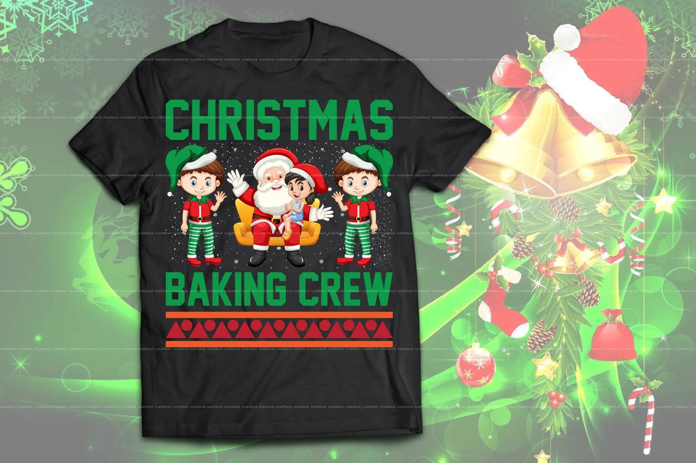 Christmas T-Shirt Design SVG Bundle