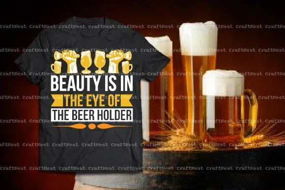 Beer T-Shirt Design SVG Bundle - CraftNest - Digital Crafting and Art