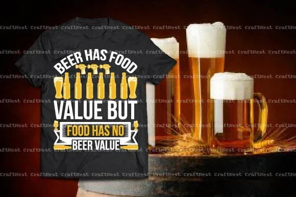 Beer T-Shirt Design SVG Bundle - CraftNest - Digital Crafting and Art