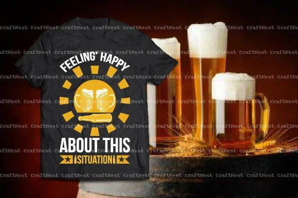 Beer T-Shirt Design SVG Bundle - CraftNest - Digital Crafting and Art
