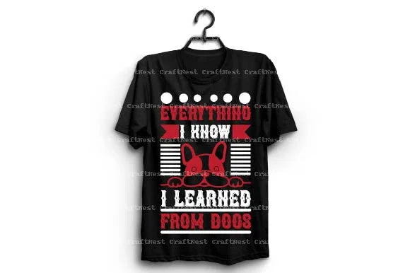 Dog T-Shirt SVG Bundle - CraftNest - Digital Crafting and Art