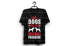 Dog T-Shirt SVG Bundle - CraftNest - Digital Crafting and Art