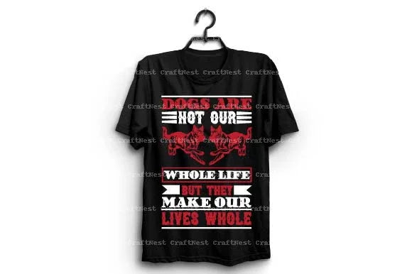 Dog T-Shirt SVG Bundle - CraftNest - Digital Crafting and Art