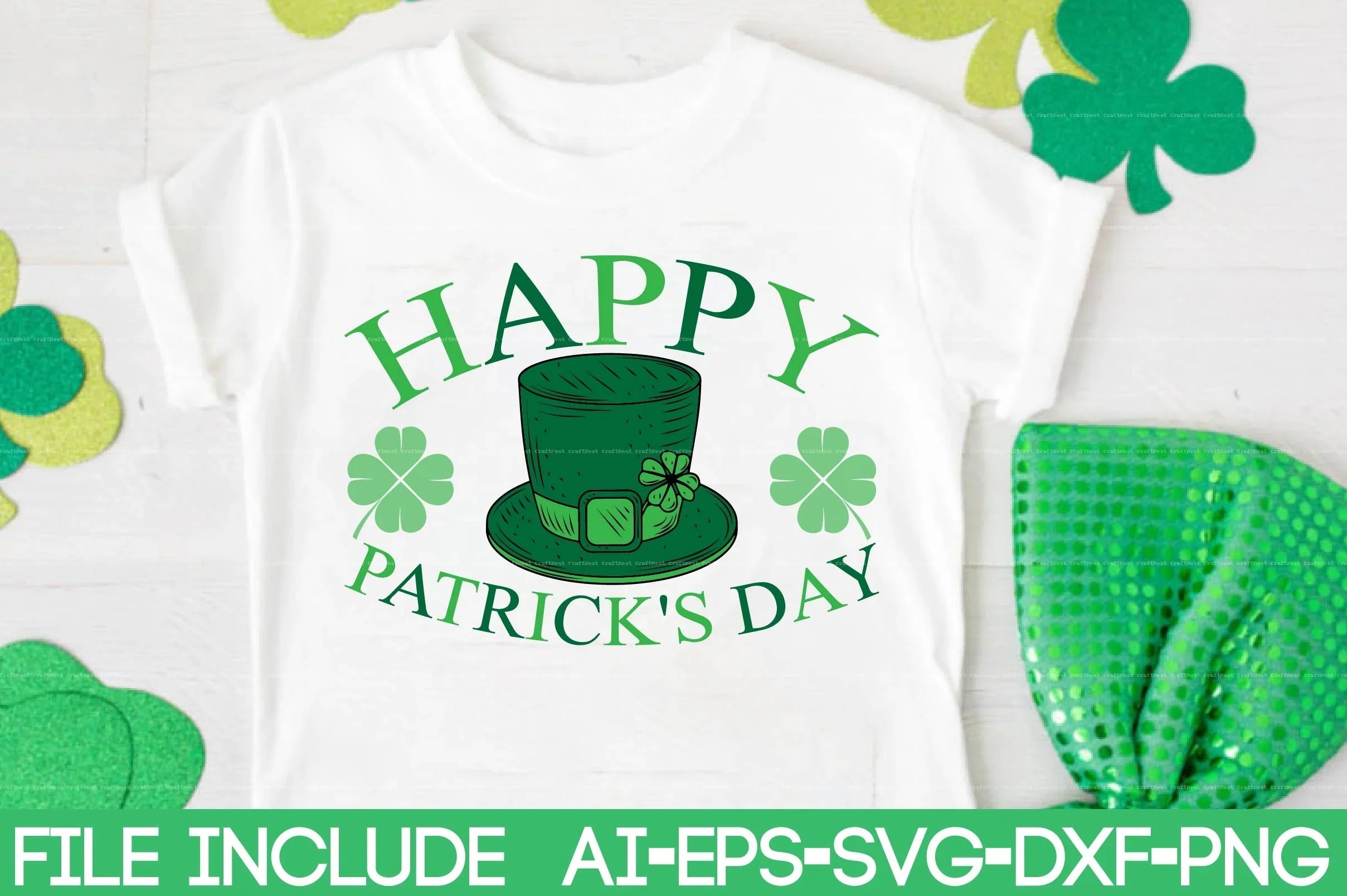 St. Patrick's Day SVG Design Bundle