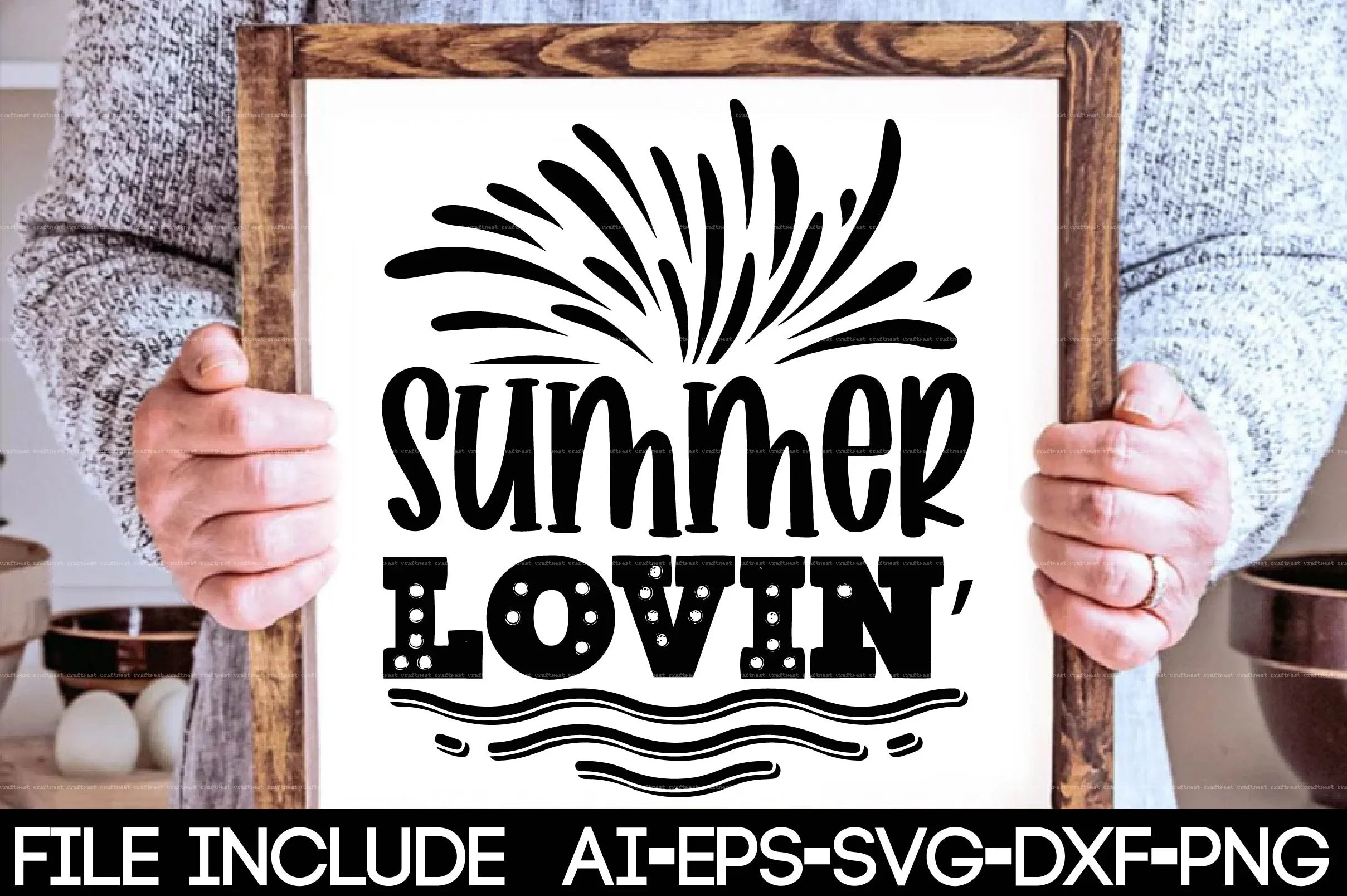 Summer Design SVG Bundle  Pack - CraftNest - Digital Crafting and Art