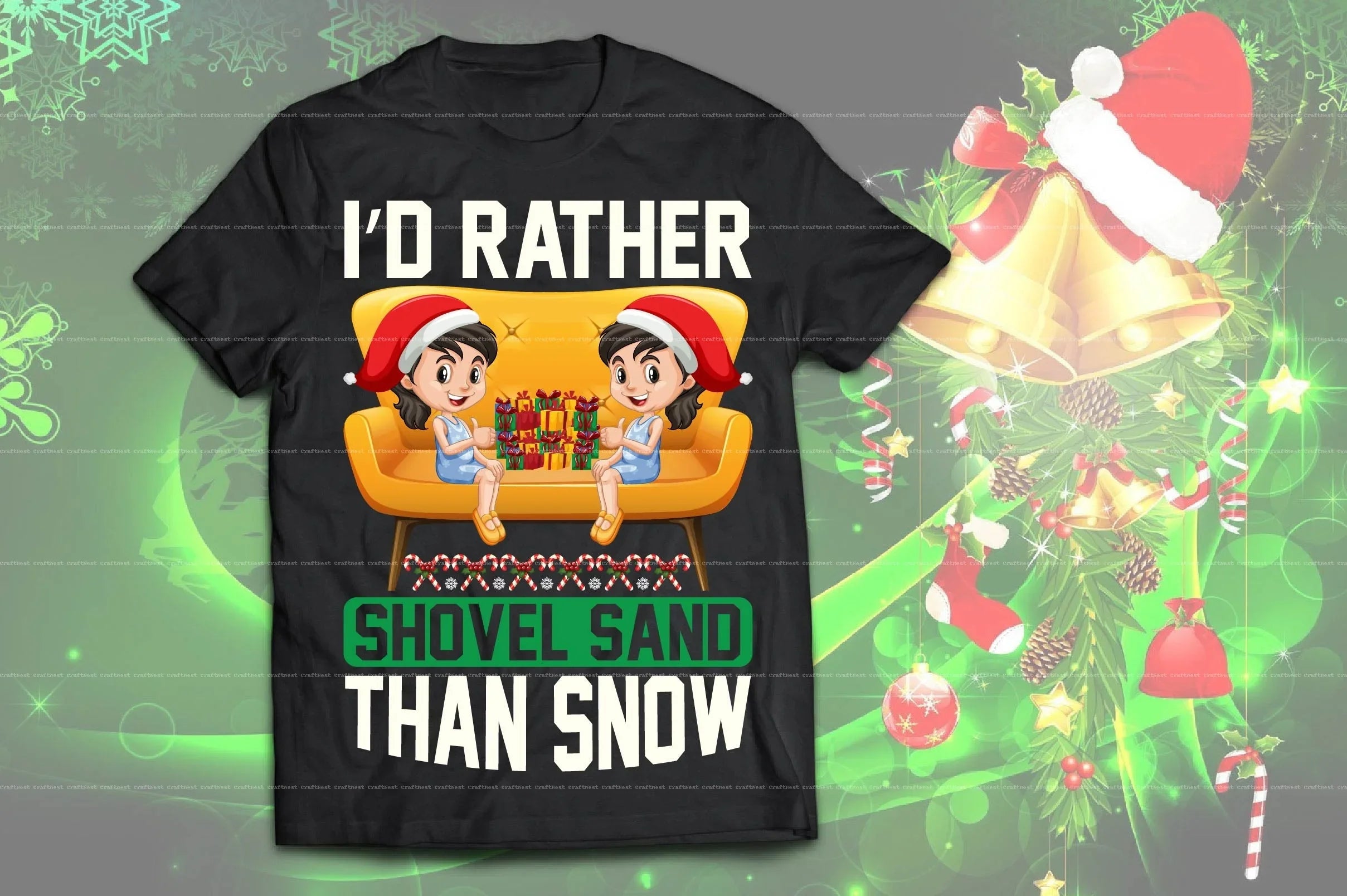 Christmas T-Shirt Design SVG Bundle