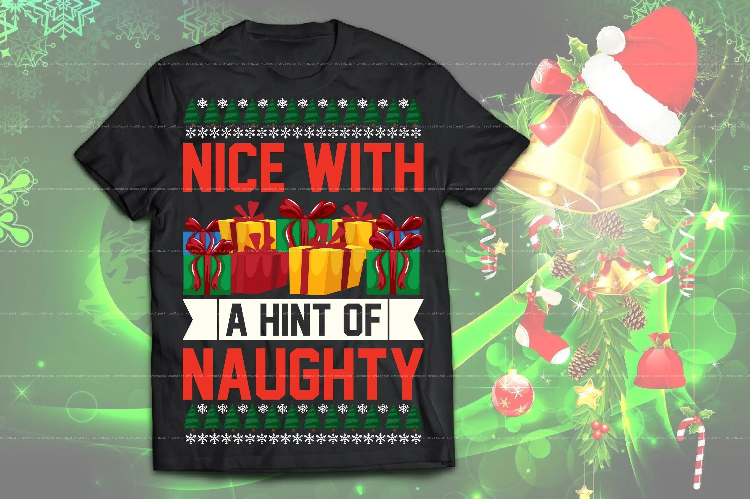 Christmas T-Shirt Design SVG Bundle