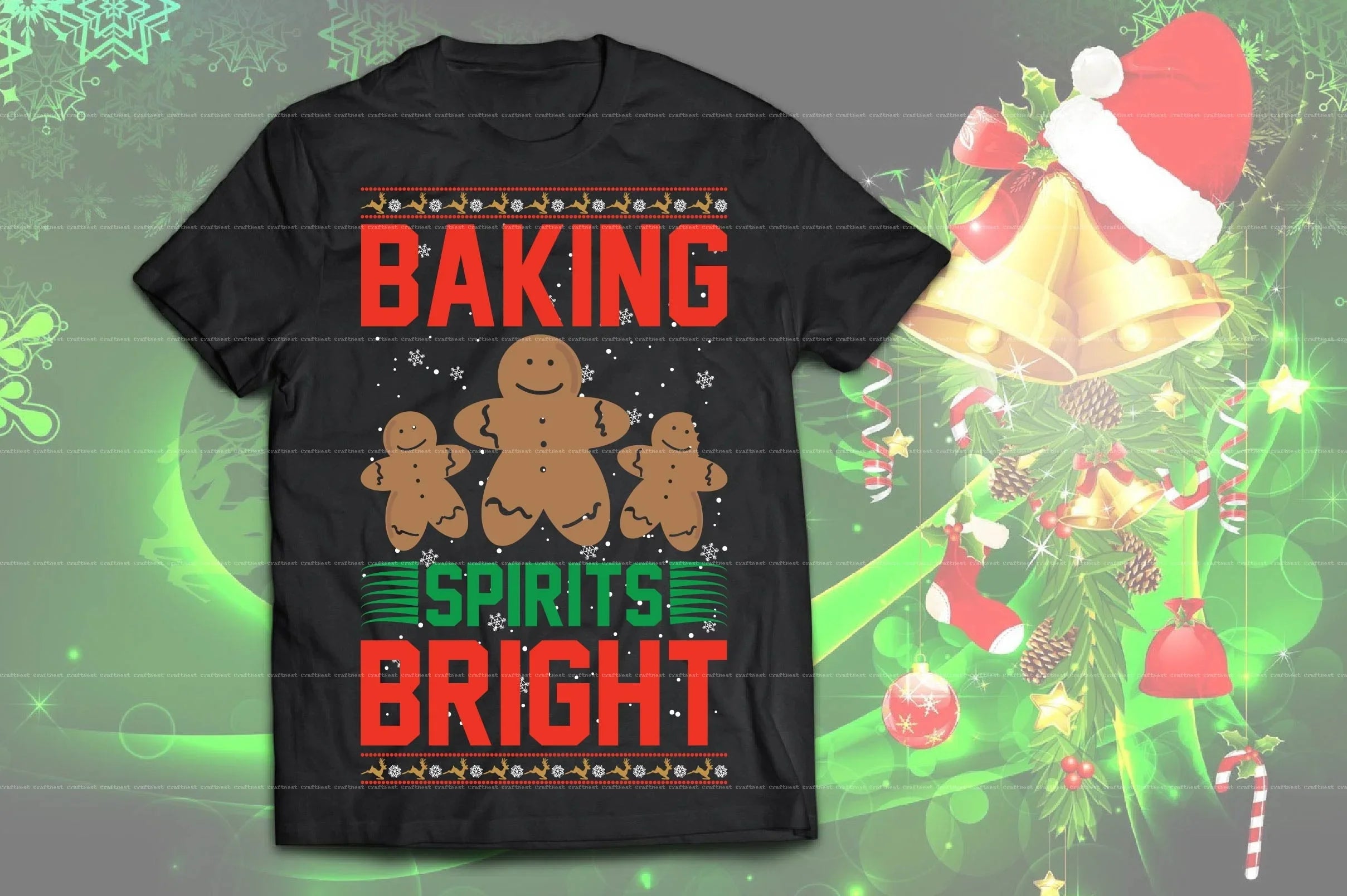 Christmas T-Shirt Design SVG Bundle