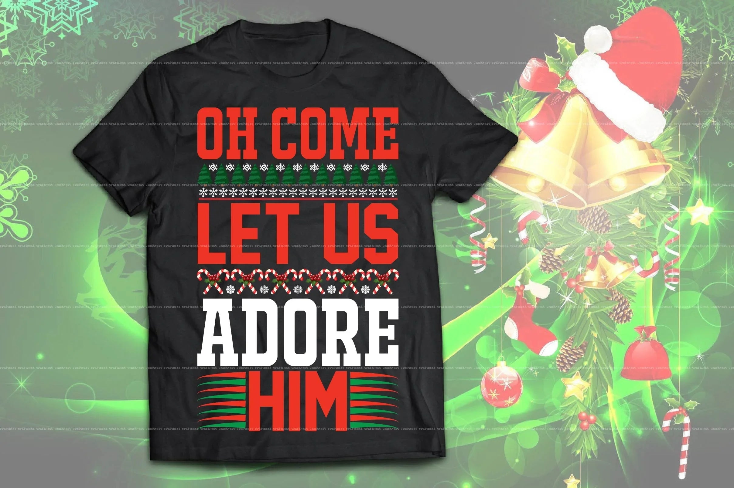 Christmas T-Shirt Design SVG Bundle