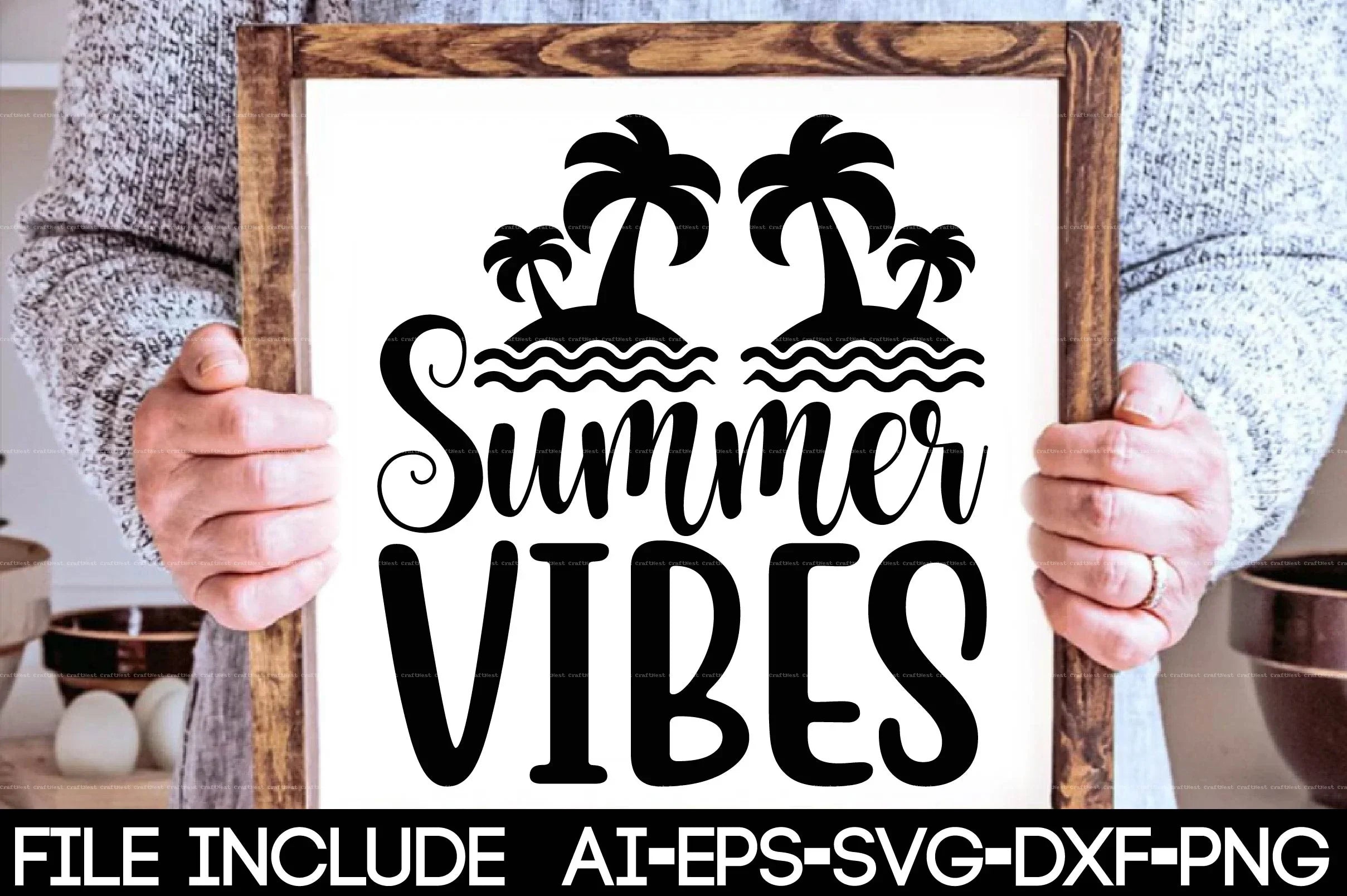 Summer Design SVG Bundle  Pack - CraftNest - Digital Crafting and Art