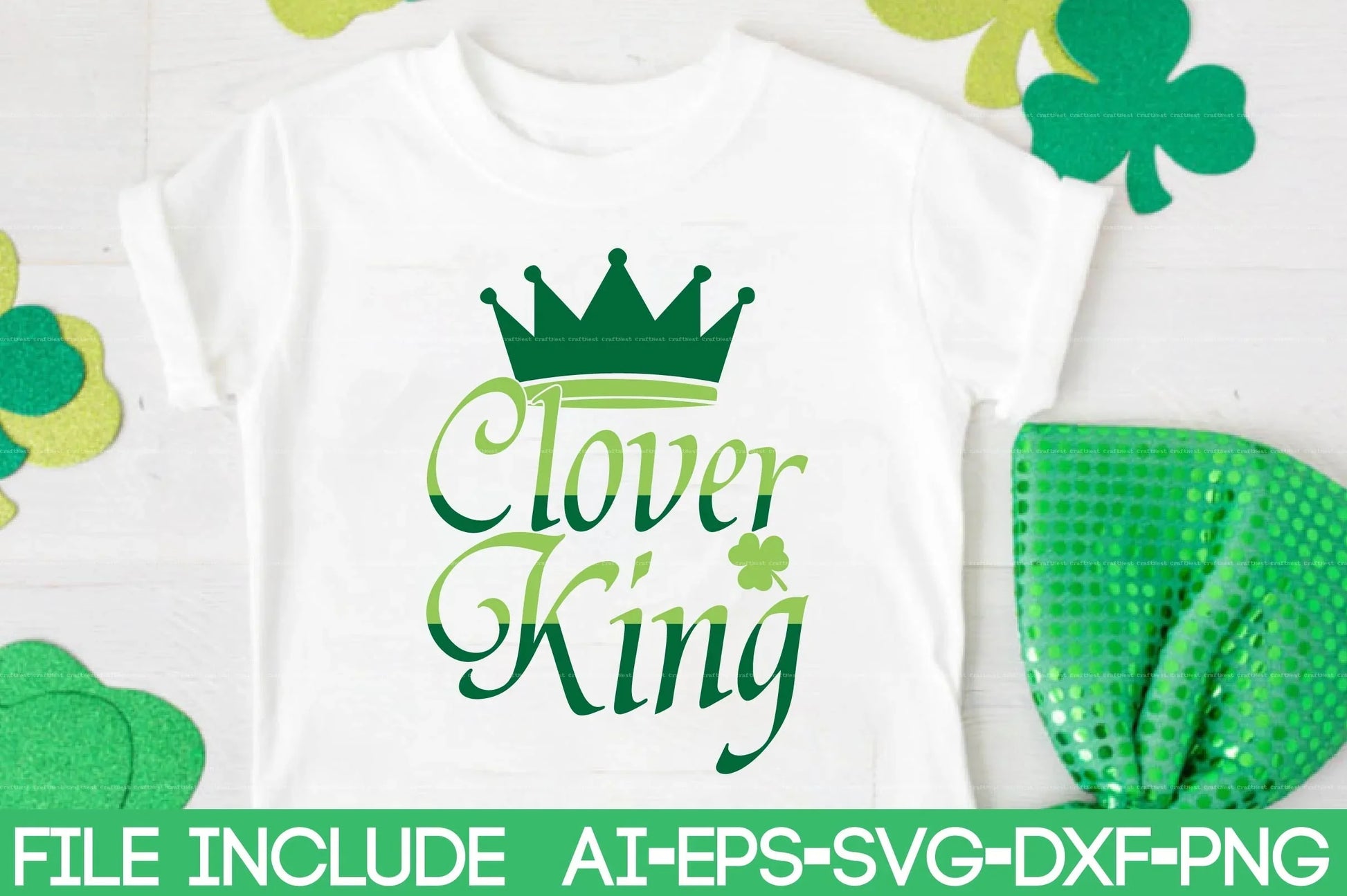 St. Patrick's Day SVG Design Bundle 4 - CraftNest - Digital Crafting and Art