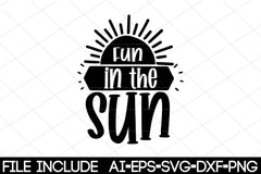 Summer Design SVG Bundle 4 - CraftNest - Digital Crafting and Art