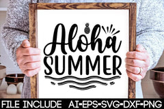 Summer Design SVG Bundle  Pack - CraftNest - Digital Crafting and Art