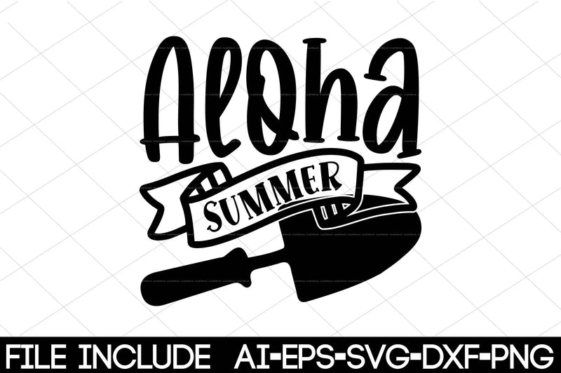 Summer Design SVG Bundle 4 - CraftNest - Digital Crafting and Art
