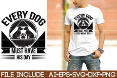 Dog T-Shirt SVG Bundle 99 - CraftNest - Digital Crafting and Art