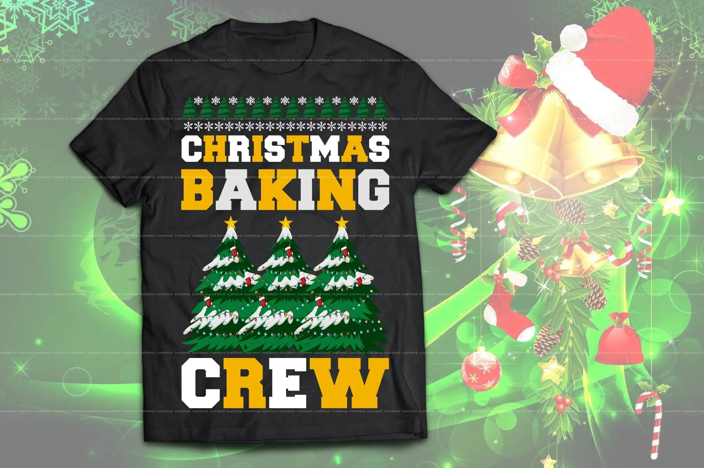 Christmas T-Shirt Design SVG Bundle