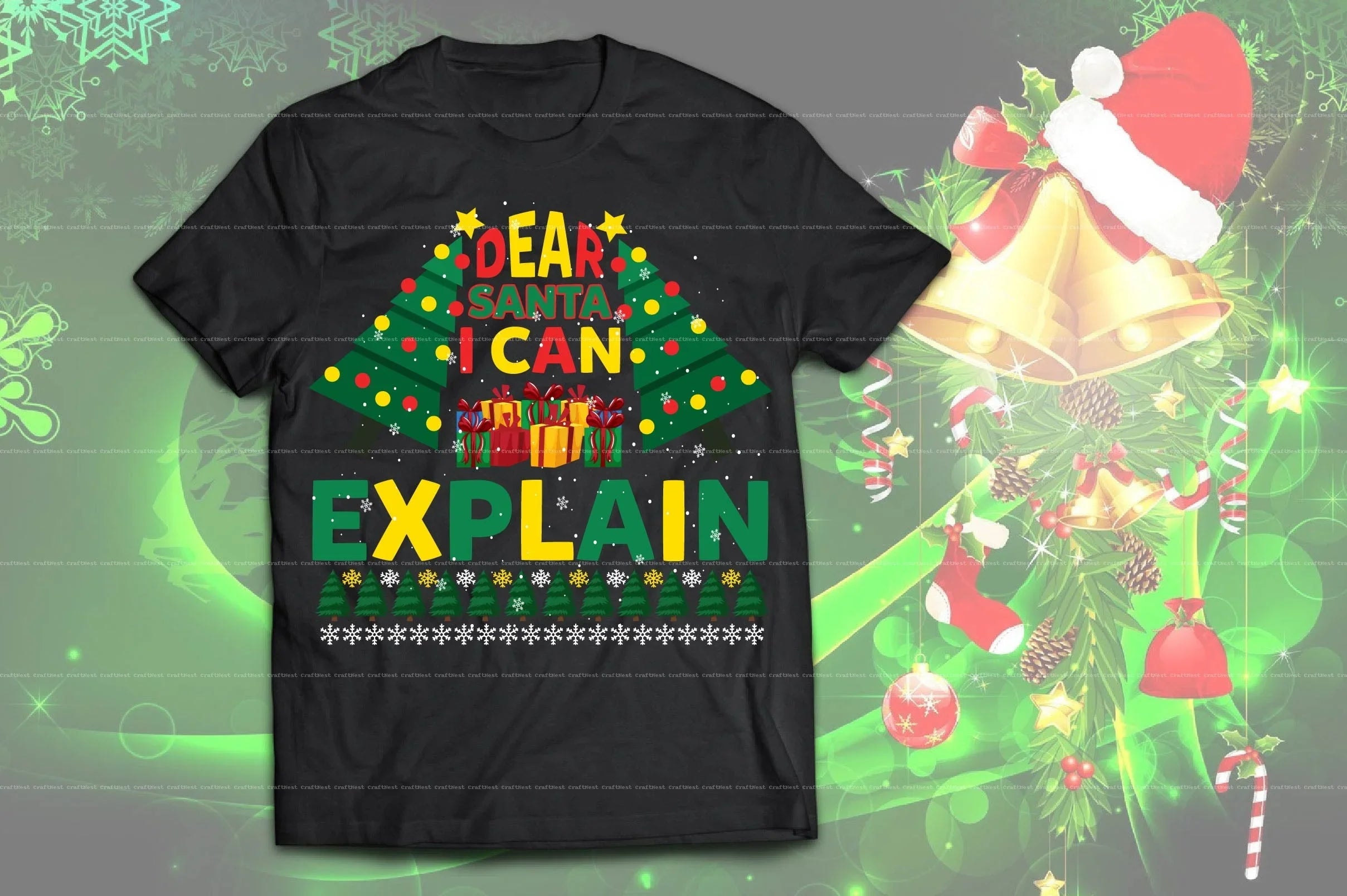 Christmas T-Shirt Design SVG Bundle