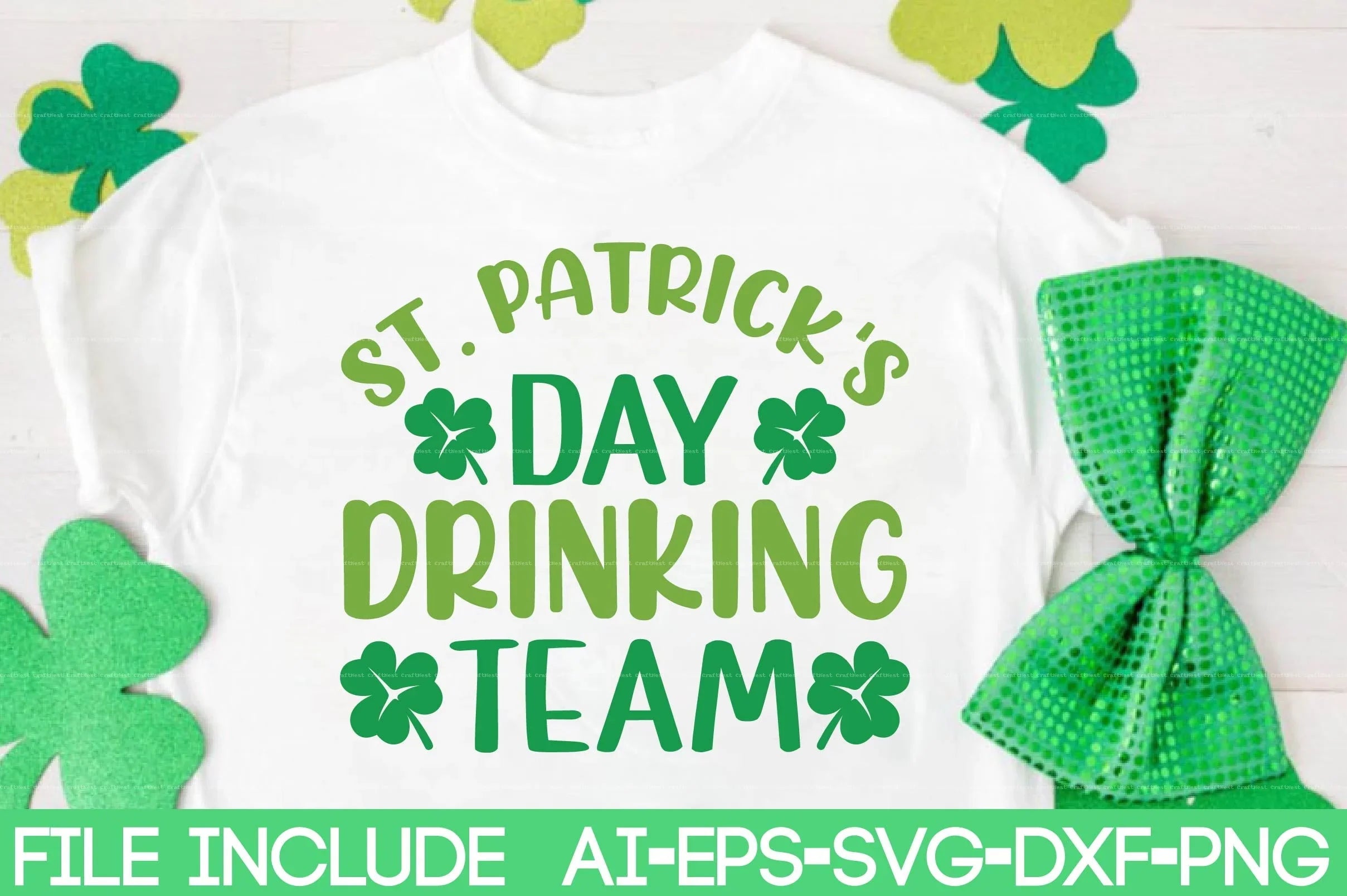St. Patrick's Day SVG Design Bundle