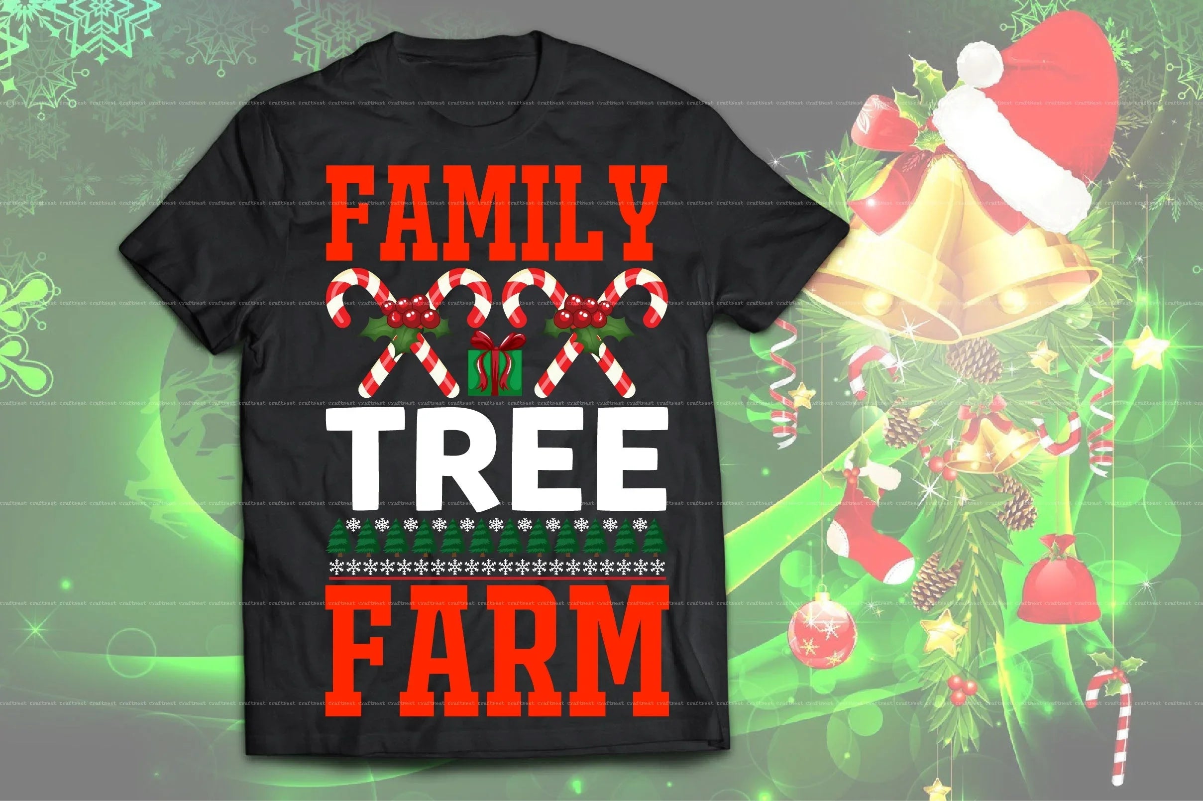 Christmas T-Shirt Design SVG Bundle