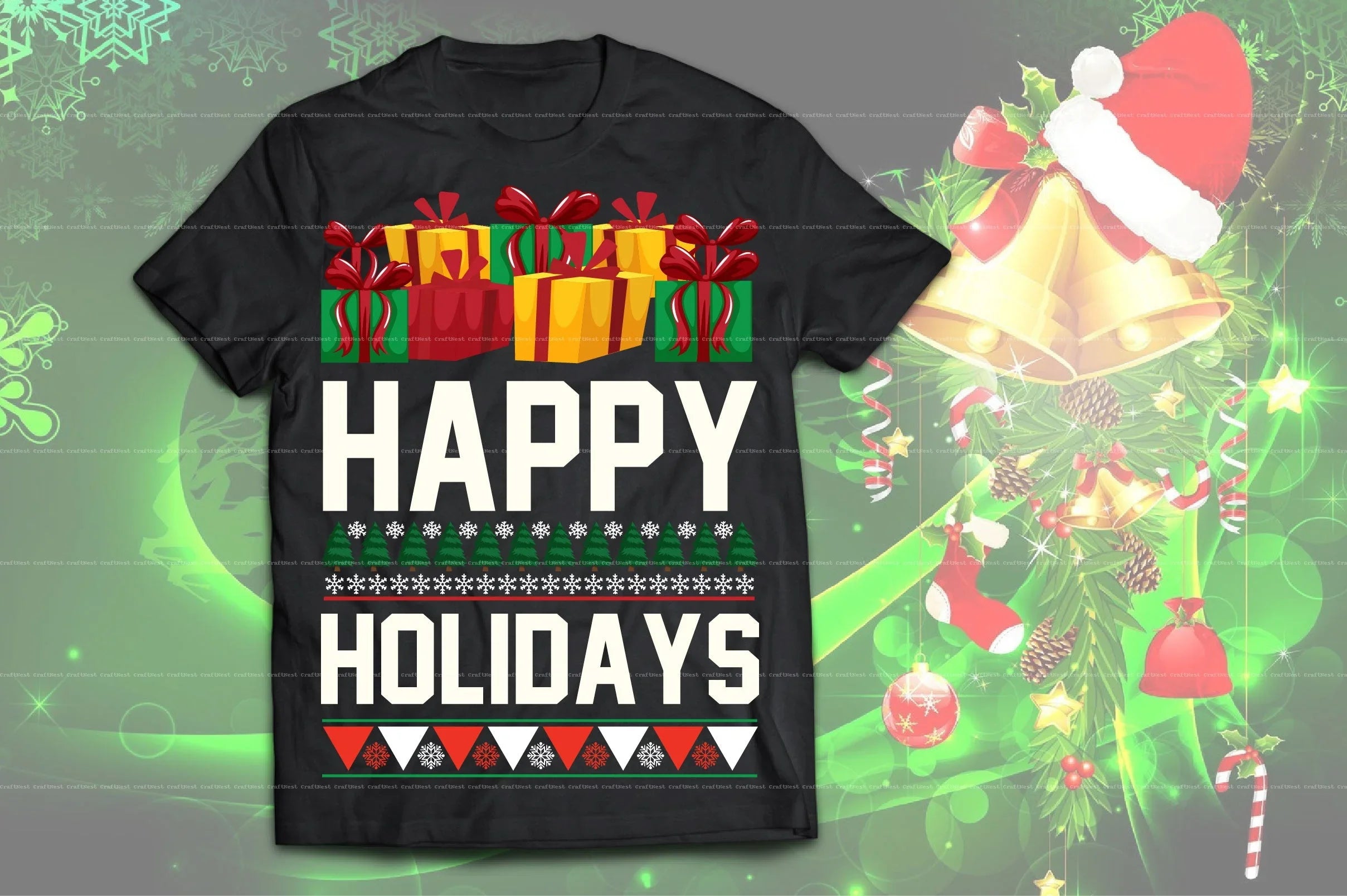 Christmas T-Shirt Design SVG Bundle