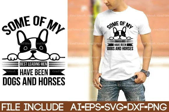 Dog T-Shirt SVG Bundle 99 - CraftNest - Digital Crafting and Art