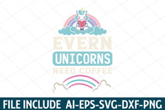Unicorn T-Shirt Bundle 2 - CraftNest - Digital Crafting and Art