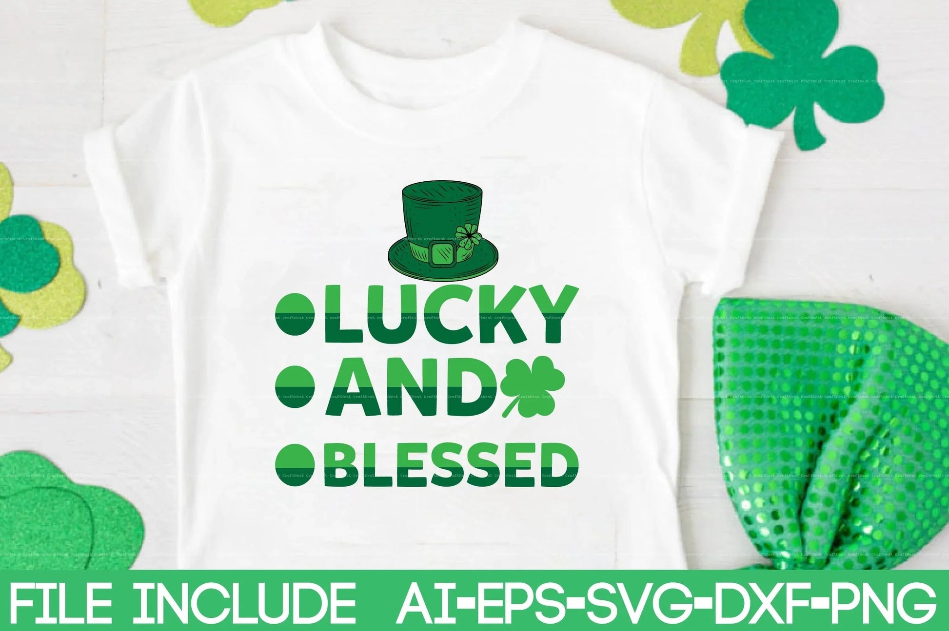St. Patrick's Day SVG Design Bundle 4 - CraftNest - Digital Crafting and Art