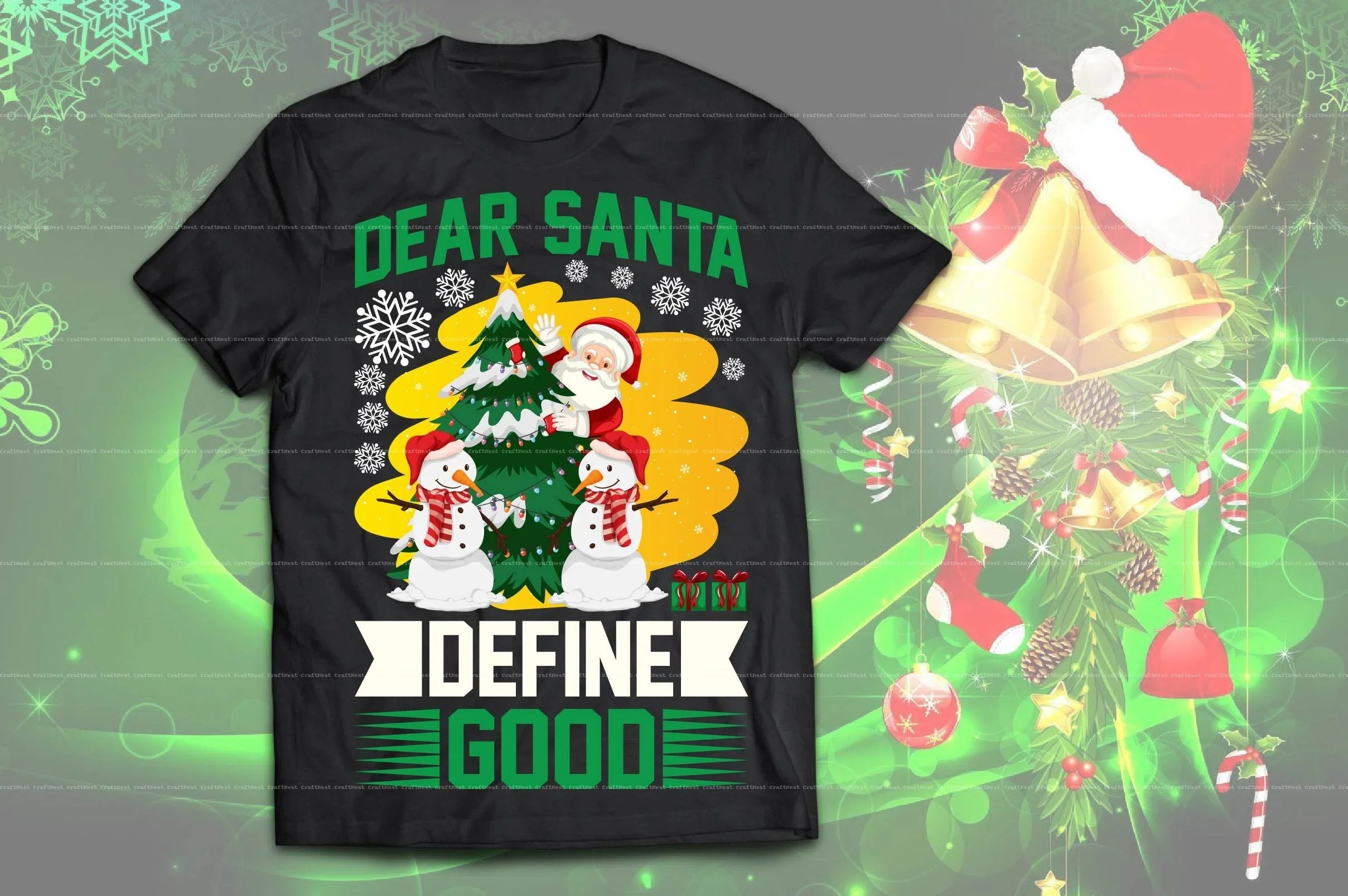 Christmas T-Shirt Design SVG Bundle