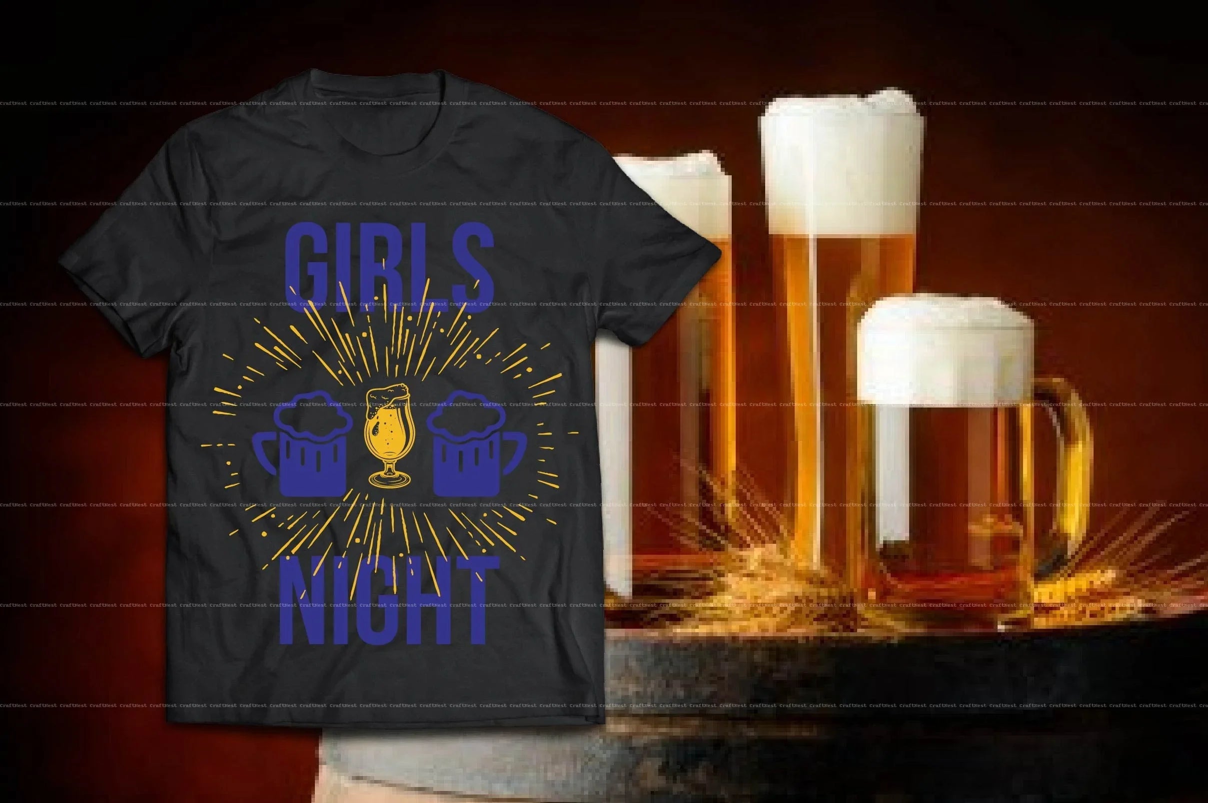 Drink & Party SVG Design Bundle