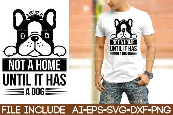 Dog T-Shirt SVG Bundle 99 - CraftNest - Digital Crafting and Art