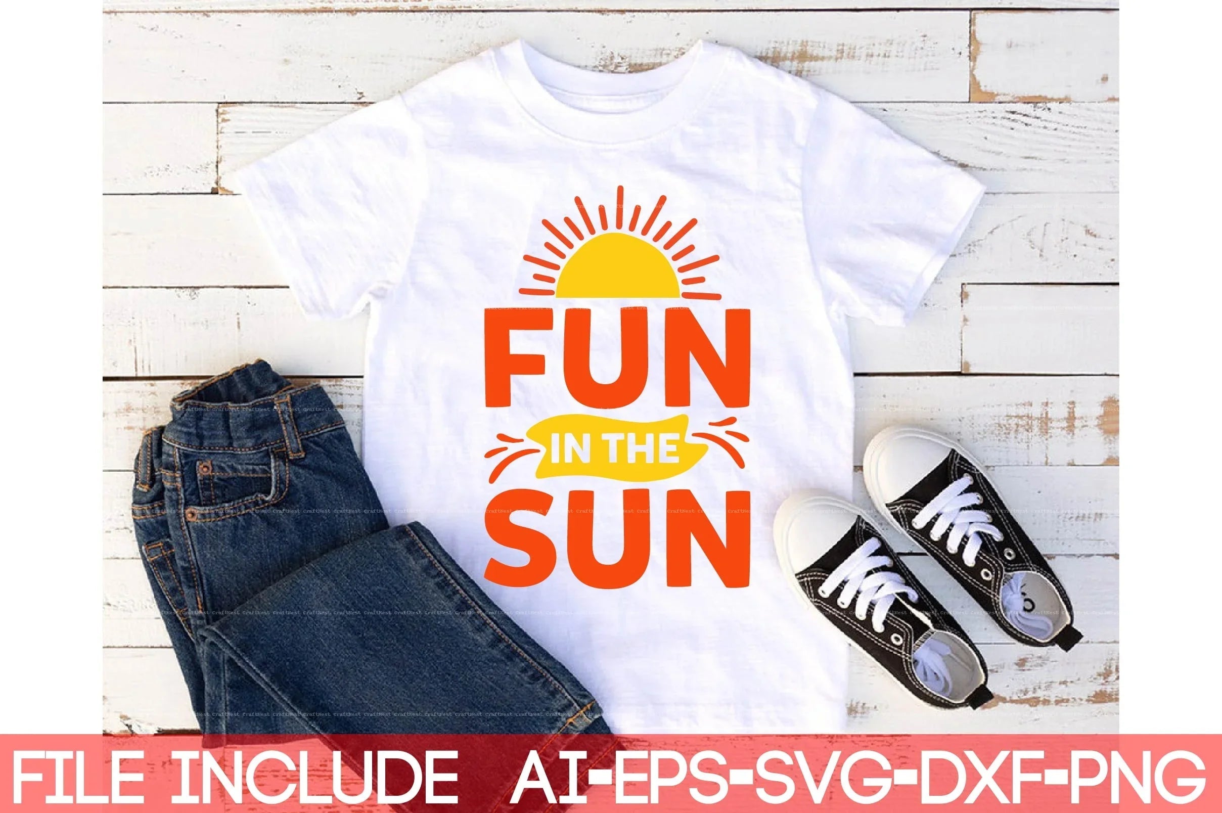 Summer Design SVG Bundle 5 - CraftNest - Digital Crafting and Art
