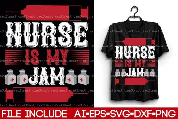 Nurse Design SVG Bundle 3 - CraftNest - Digital Crafting and Art