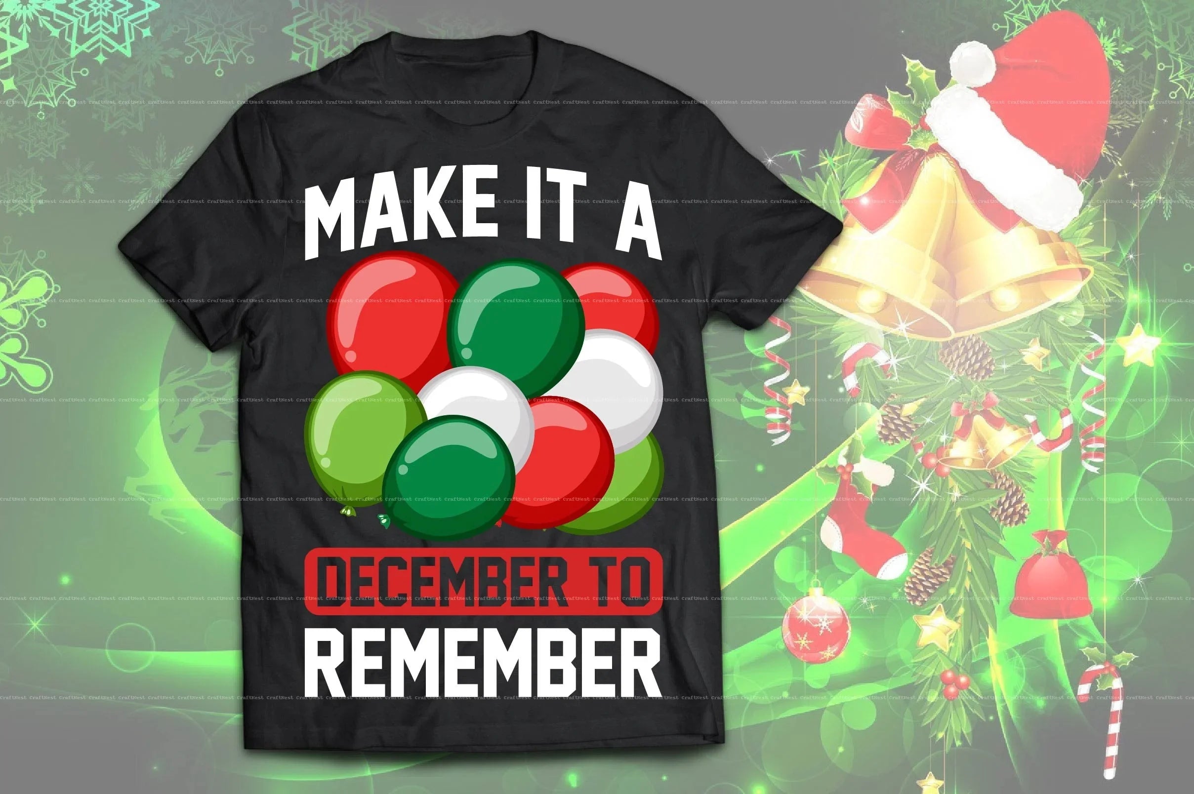 Christmas T-Shirt Design SVG Bundle