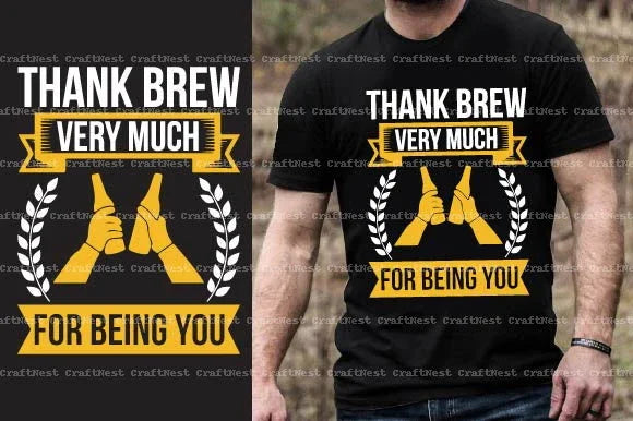 Beer T-Shirt Design SVG Bundle 2 - CraftNest - Digital Crafting and Art