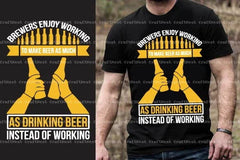 Beer T-Shirt Design SVG Bundle 2 - CraftNest - Digital Crafting and Art