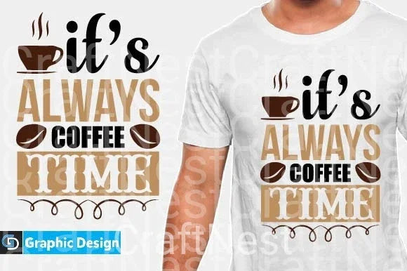 Coffee T Shirt Design 20 Bundle - CraftNest - Digital Crafting and Art